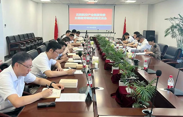 航空集團(tuán)黨委召開學(xué)習(xí)貫徹習(xí)近平新時代中國特色社會主義思想主題教育調(diào)研成果交流會